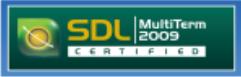 SDL Multiterm certification 2009